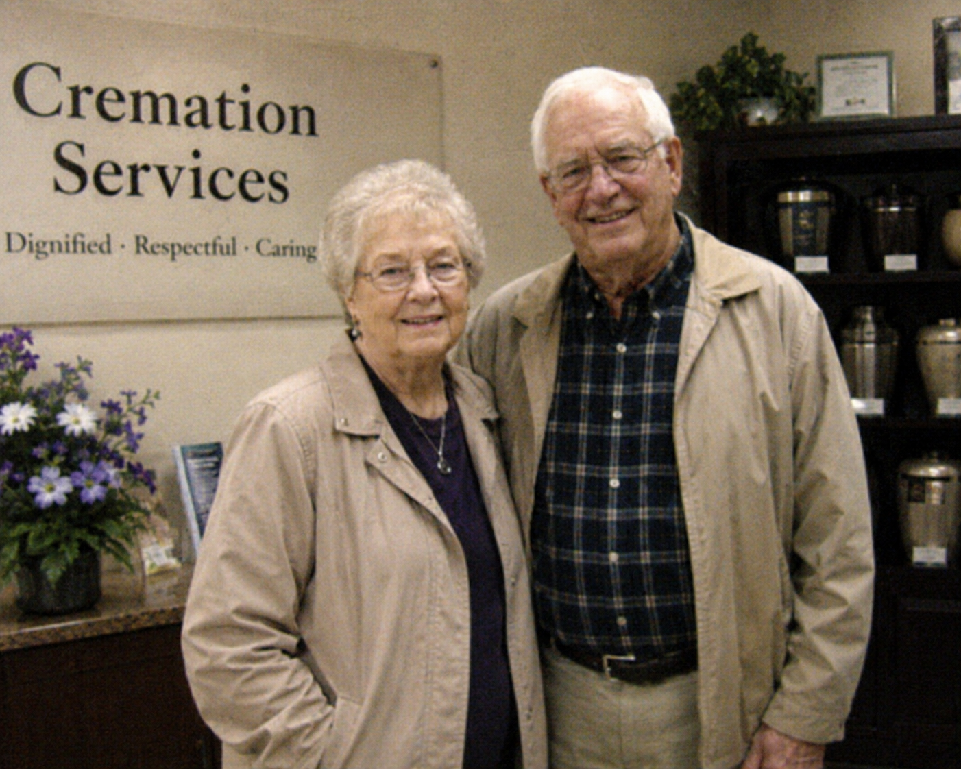 Rachel and Dan, founders of PET FUNERAL & CREMATION SERVICE OF NEW YORK CITY INC